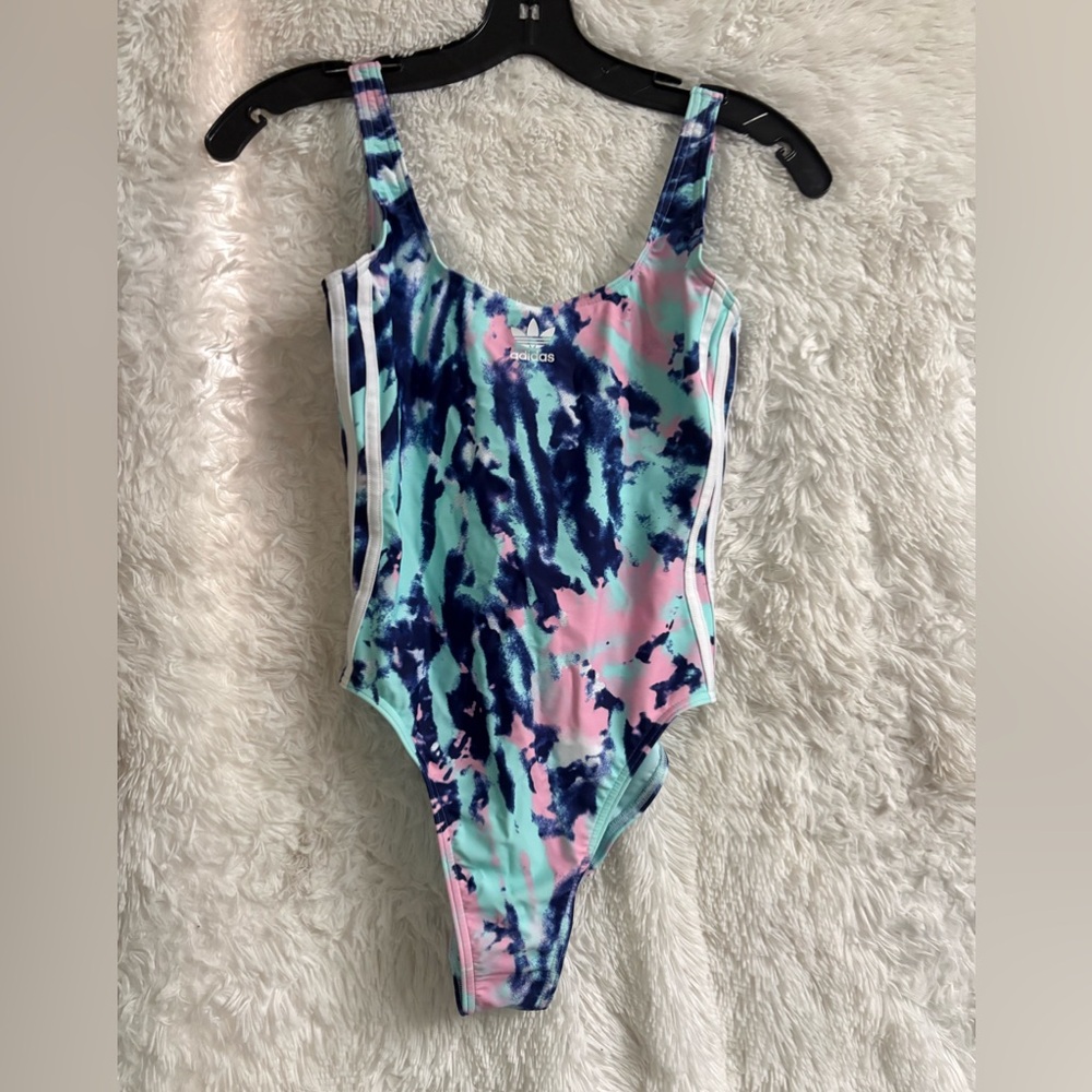 Adidas Multicolor Tie-Dye Swimsuit